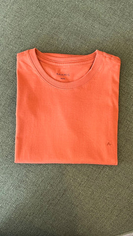 CAMISETA MC MAS ARAMIS BASICA LARANJA FERRUGEM