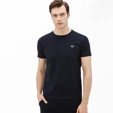 CAMISETA MASC MC LACOSTE PRETO