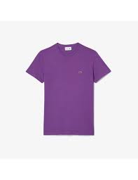 CAMISETA MASC MC LACOSTE ROXO 5QD