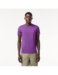 CAMISETA MASC MC LACOSTE ROXO 5QD