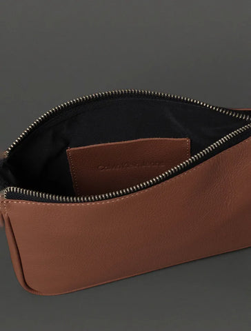 BOLSA CKJ FEM SHOULDER BAG FIVELA CK HAVANA