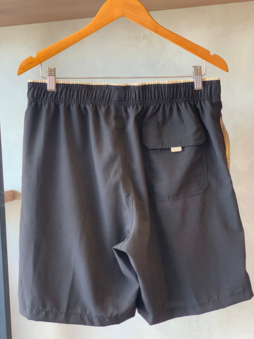 SHORT TACTEL MASC LISO JAIAL PRETO/KHAK