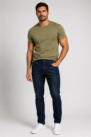 CALCA MAS JNS SKINNY INTENSE BLUE ARAMIS AZUL ESCURO