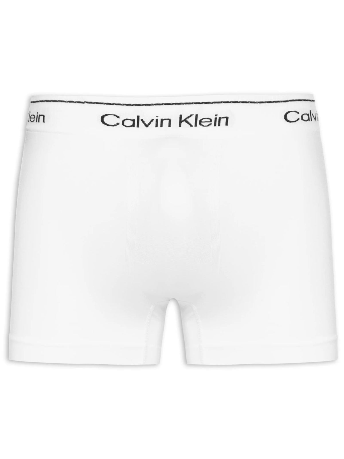 CUECA CKJ TRUNK MODERN COTTON SEAMLESS BRANCO