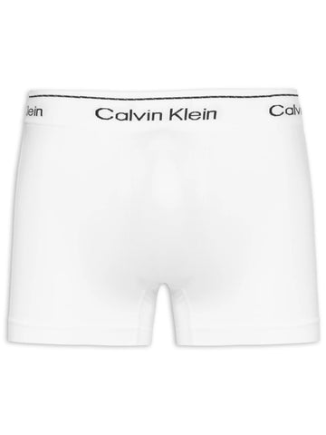 CUECA CKJ TRUNK MODERN COTTON SEAMLESS BRANCO