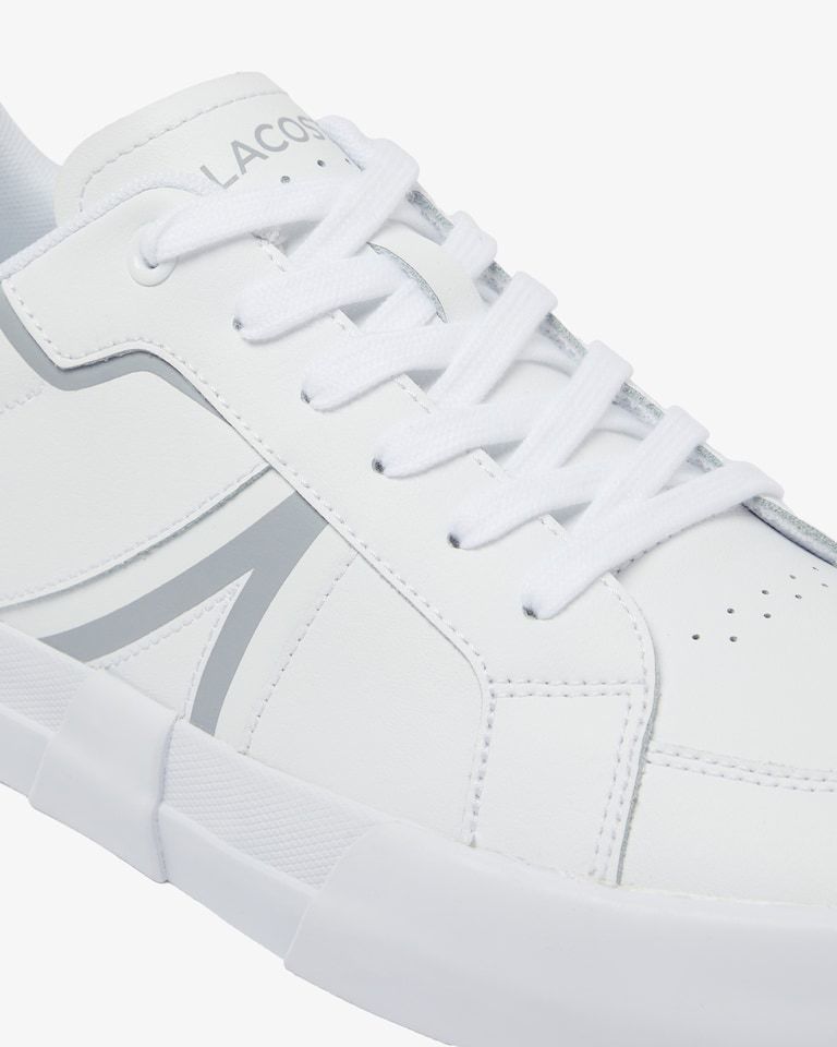 TENIS MAS VULCANIZED L004 LACOSTE BRANCO/CIN