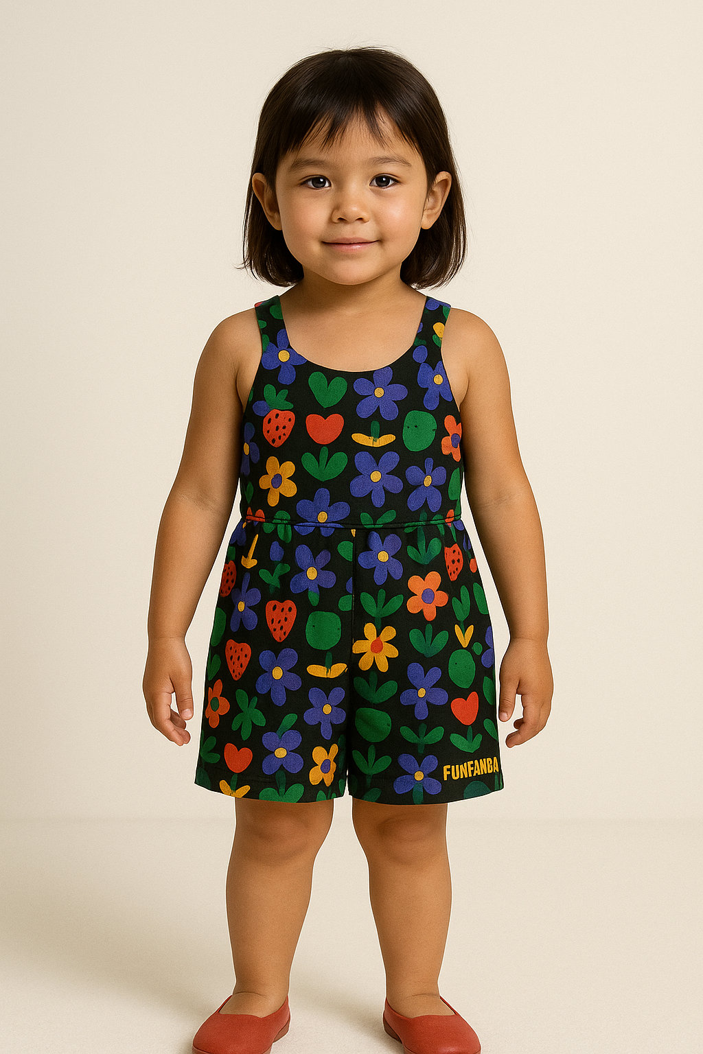 MACAQUINHO FEM MALHA JARDINZIN FABULA PRETO