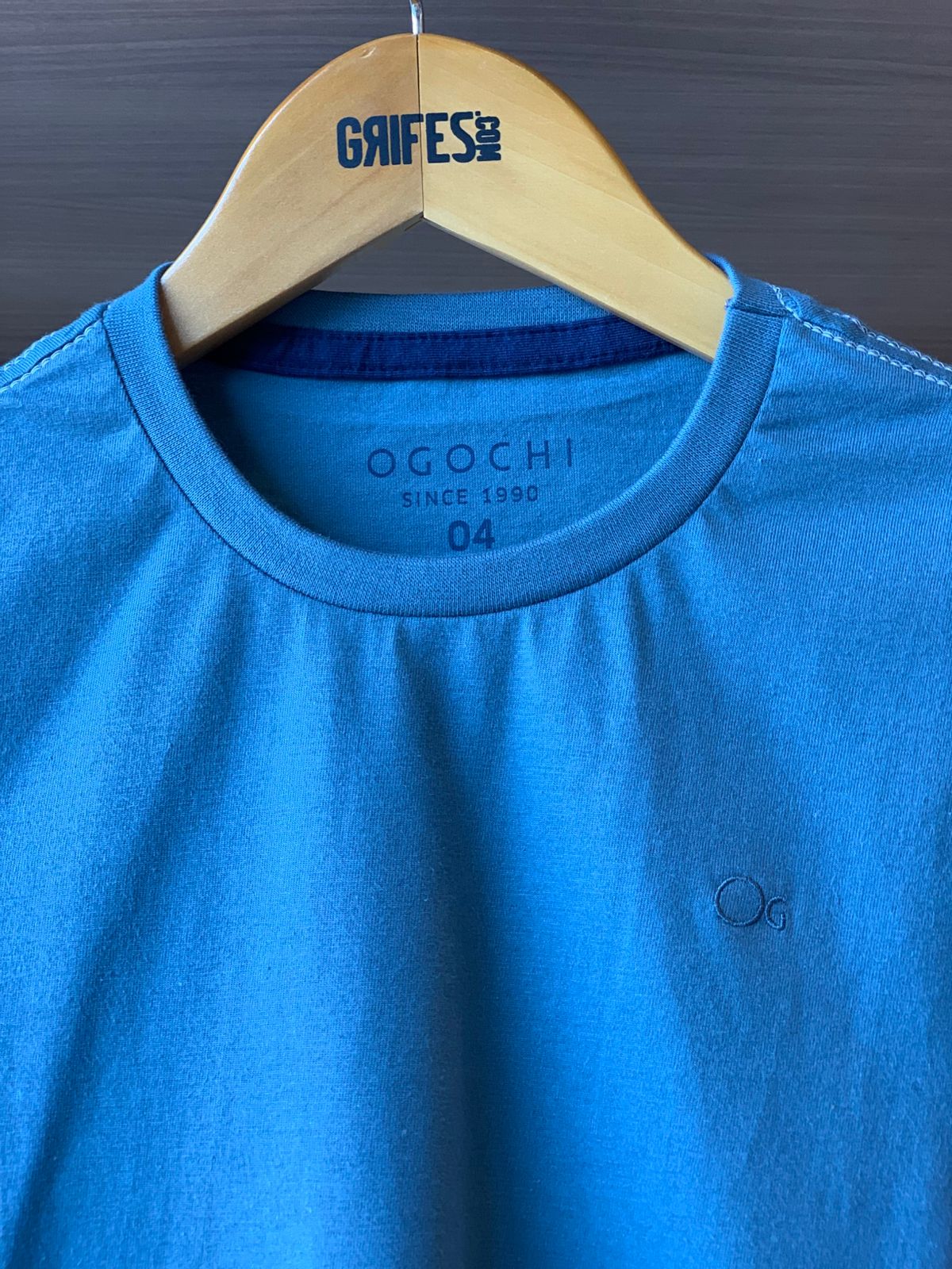 CAMISETA OGOCHI INF MC ESSENCIAL AZUL PETROLEO 4214