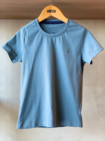 CAMISETA OGOCHI INF MC ESSENCIAL AZUL PETROLEO 4214