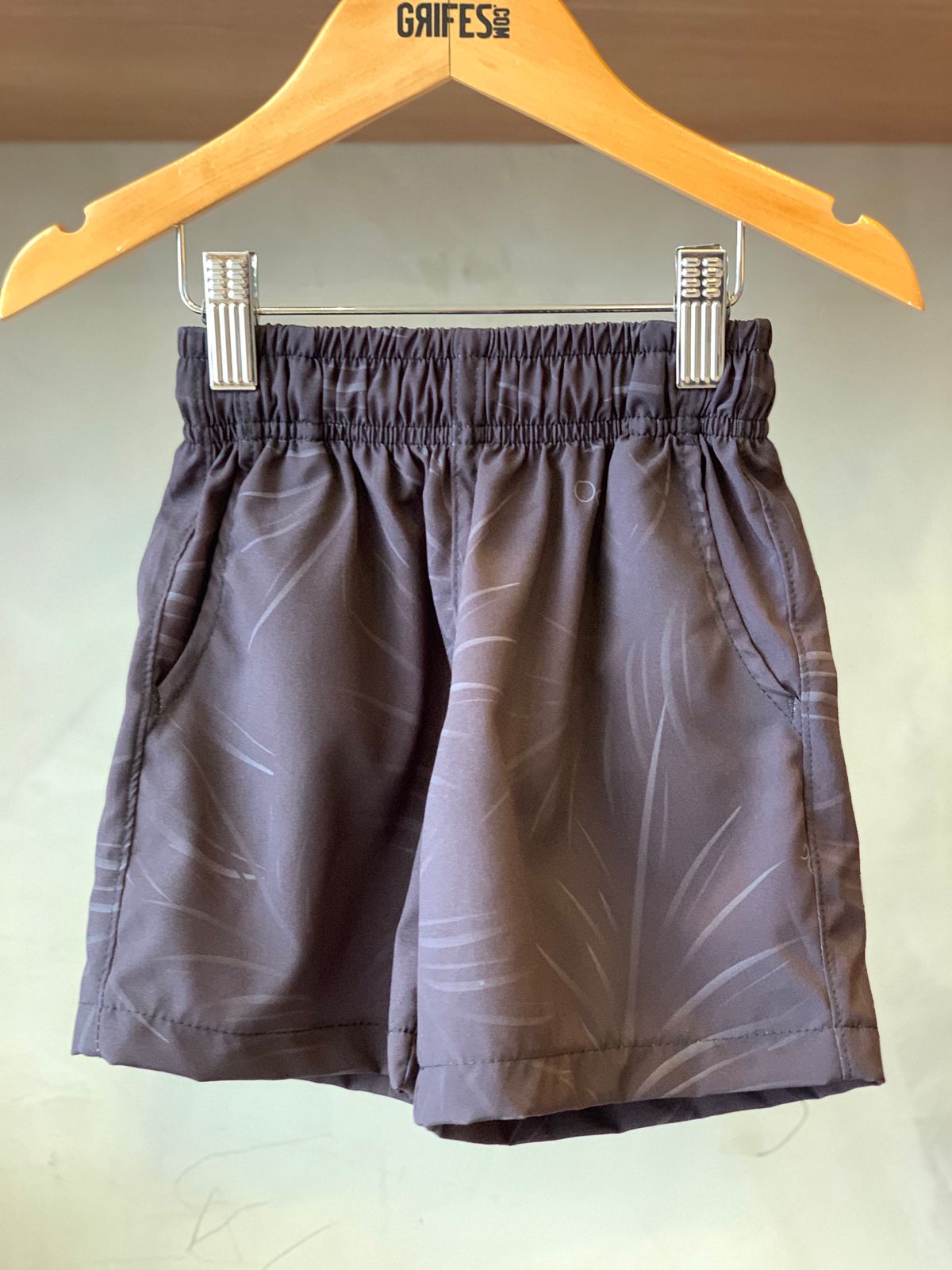 BERMUDA OGOCHI INF BOXER EST ESSENCIAL PRETO 9831