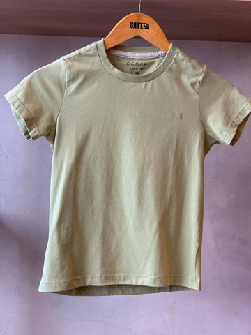 CAMISETA OGOCHI INF MC ESSENCIAL VERDE CLARO 0828