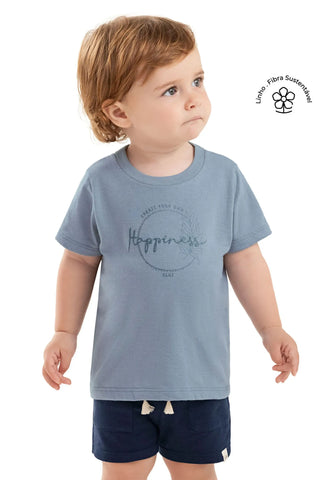 CONJ MAS CAM HAPPINESS BORD E BERM MLT AZUL MEDIO