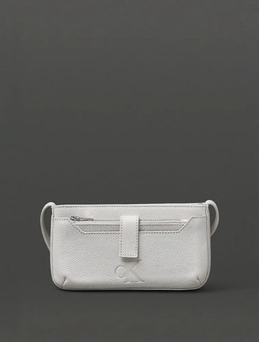 BOLSA CKJ FEM PEQUENA CKJ 2 EM 1 OFF WHITE