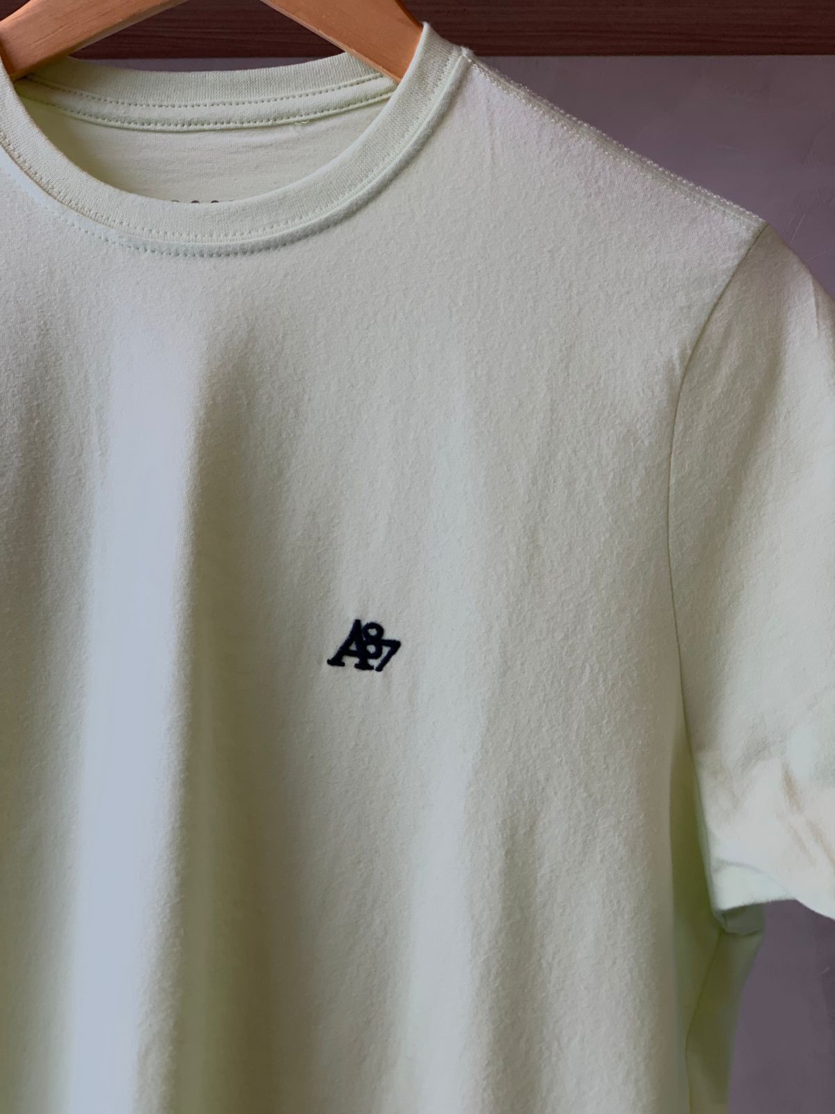 CAMISETA MAS MC A87 AEROPOSTALE VERDE CLARO