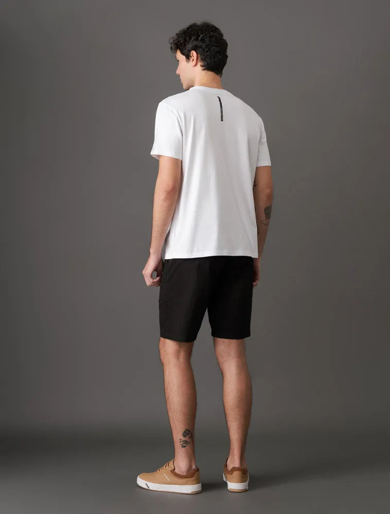 BERMUDA CKJ MAS COLOR CHINO PRETO