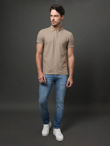 CALCA CKJ MAS JEANS SKINNY 5 POCKETS AZUL MEDIO