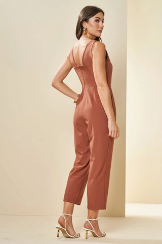 MACACAO SM EM PLANO ALFAIATARIA COMFY CACAU