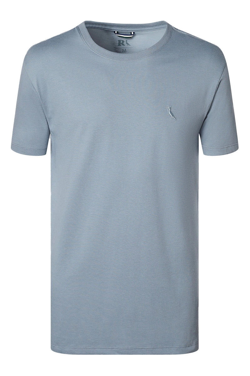 CAMISETA RSV MAS MC SUPER SLIM CARECA AZUL DUST