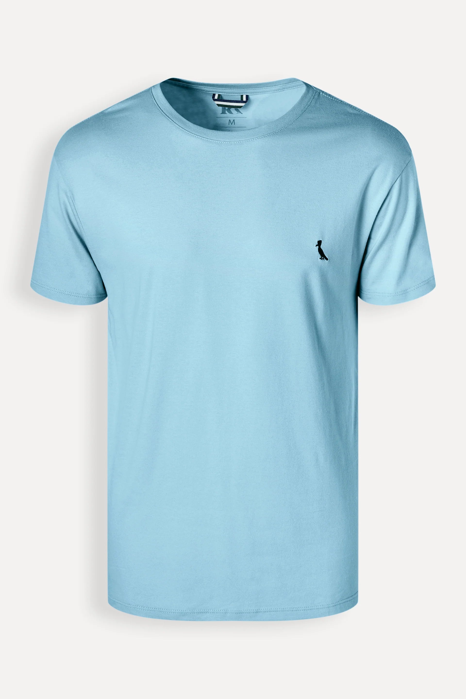 CAMISETA RSV MAS MC PIMA CORES AZUL TURQUESA