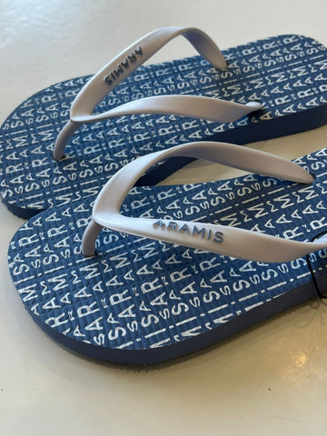 CHINELO ARAMIS INF LOGO FULL PRINT AZUL