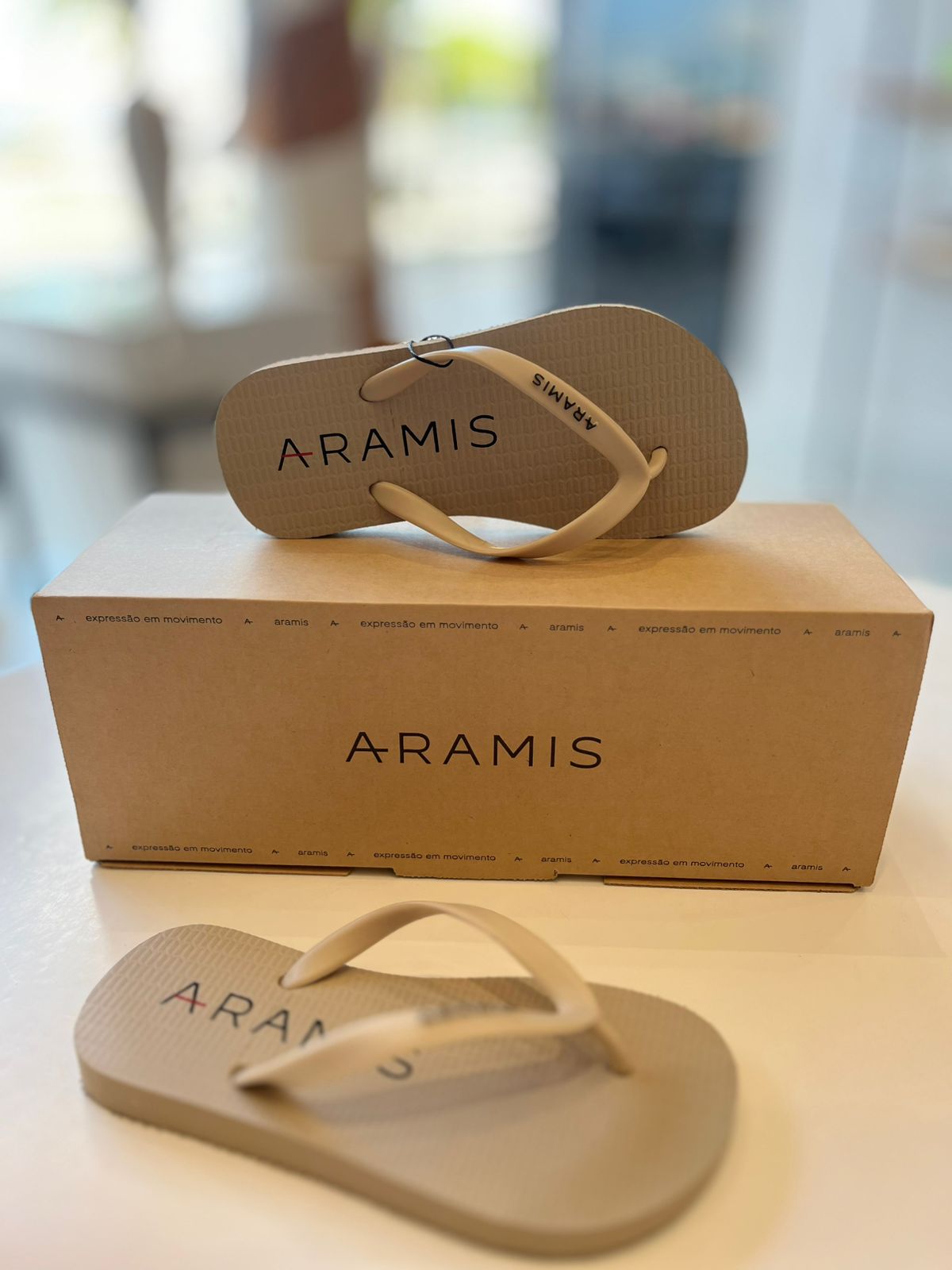 CHINELO ARAMIS INF CLASSIQUE OFF WHITE