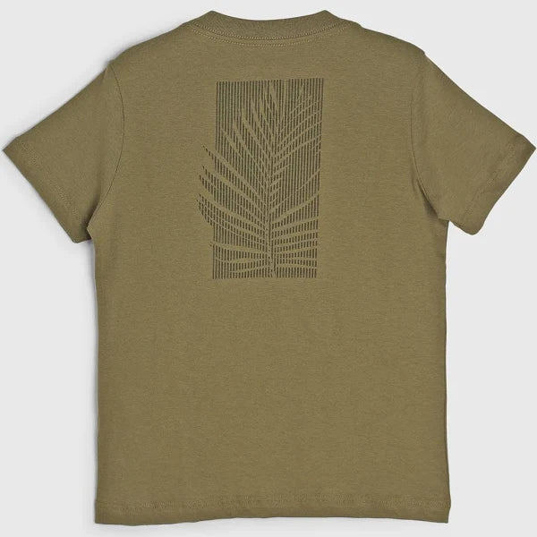 CAMISETA ARAMIS INF MC EST FOLHA LISTRA OLIVA