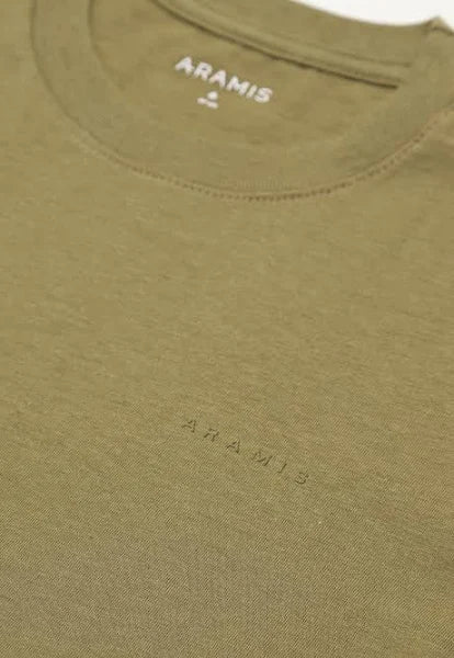 CAMISETA ARAMIS INF MC EST FOLHA LISTRA OLIVA