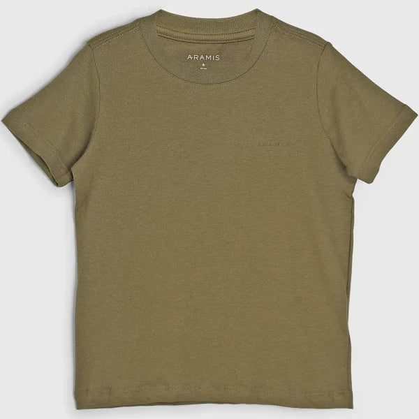 CAMISETA ARAMIS INF MC EST FOLHA LISTRA OLIVA
