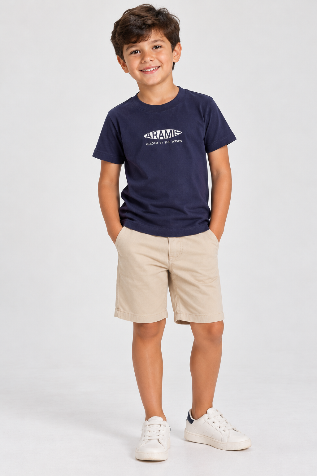 CAMISETA ARAMIS INF ESTAMPA BOARD NAVY
