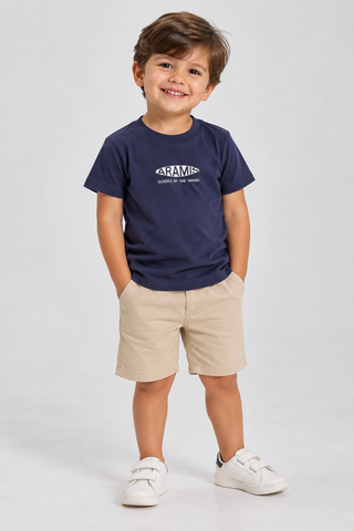 CAMISETA ARAMIS INF ESTAMPA BOARD NAVY