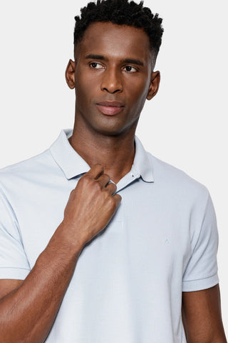 POLO MAS MC ARAMIS BASICA PIQUET TOPAZIO