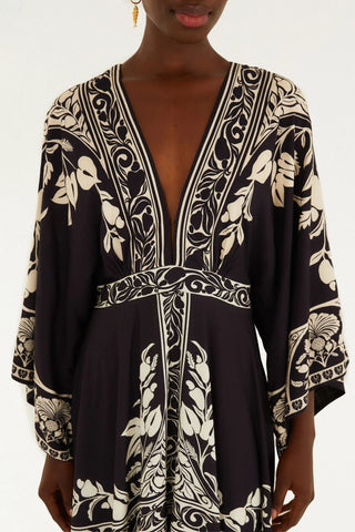 VESTIDO TSHIRT BIG SINTRA FARM PRETO