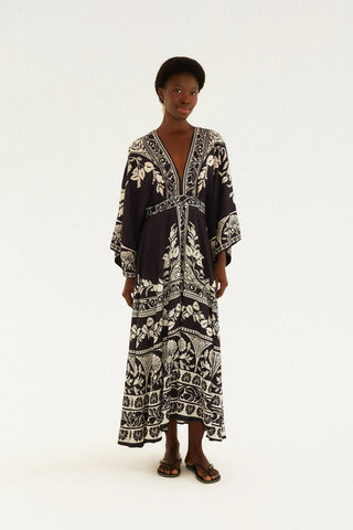 VESTIDO TSHIRT BIG SINTRA FARM PRETO