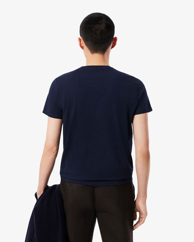 CAMISETA MASC MC LACOSTE MARINHO 166