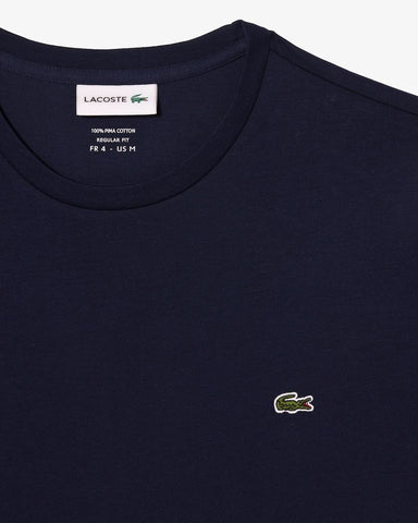 CAMISETA MASC MC LACOSTE MARINHO 166