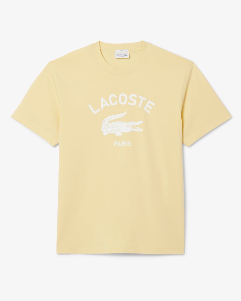 CAMISETA MASC MC LACOSTE AMARELO 361