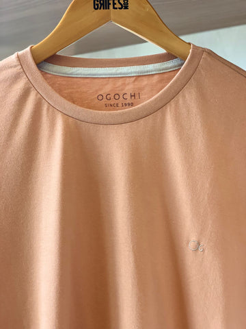 CAMISETA MAS MC ESSENCIAL OGOCHI CARAMELO 0082