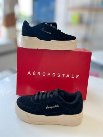 TENIS FEM CAMURCA AEROPOSTALE PRETO/OFF WHITE
