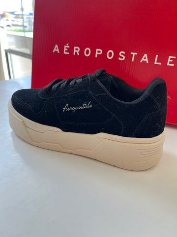 TENIS FEM CAMURCA AEROPOSTALE PRETO/OFF WHITE