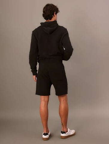 BERMUDA CKJ MAS MOLETOM RE ISSUE PRETO