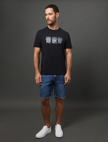 CAMISETA CKJ MAS MC CKJ VELEIROS PRETO