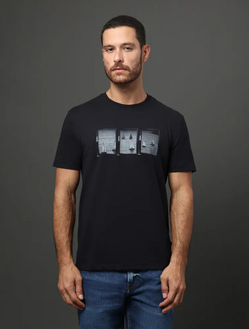 CAMISETA CKJ MAS MC CKJ VELEIROS PRETO