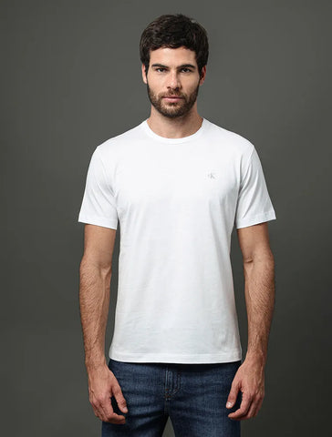 CAMISETA CKJ MAS MC PIMA BRANCO