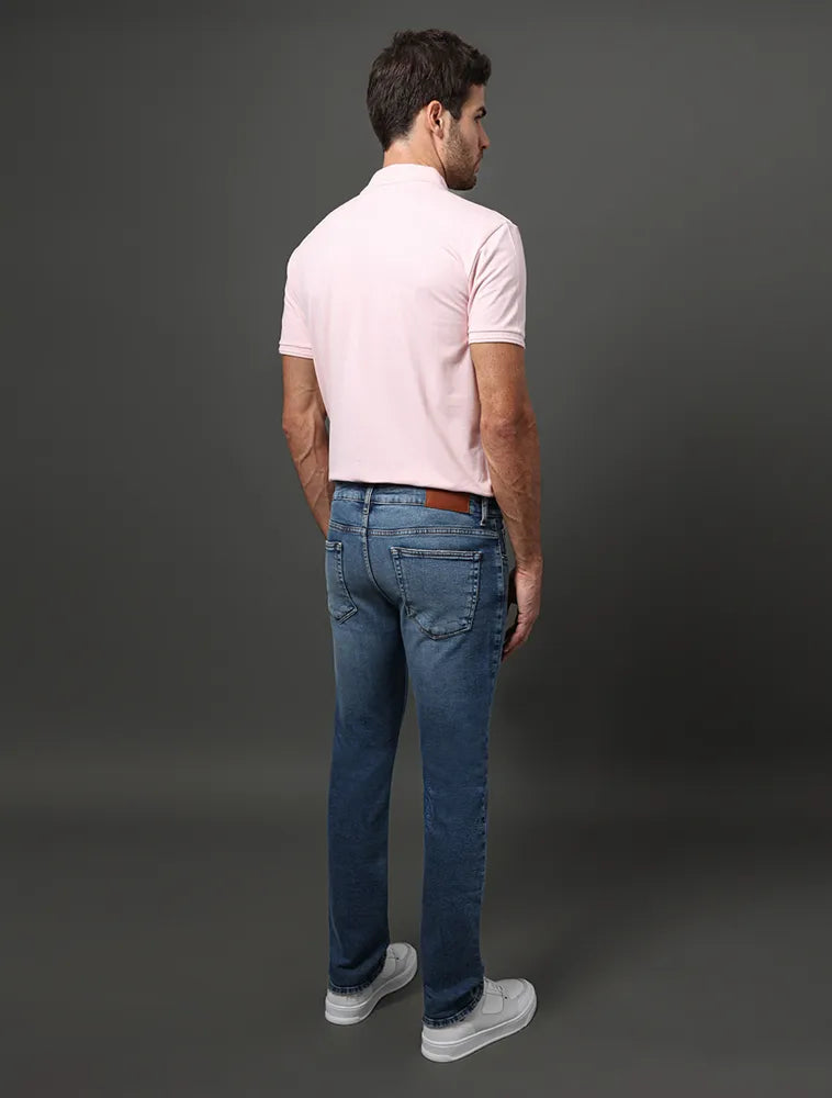 CALCA CKJ MAS JEANS SKINNY 5 POCKETS AZUL MEDIO