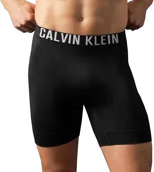 CUECA CKJ TRUNK INTENSE POWER SEAMLESS PRETO
