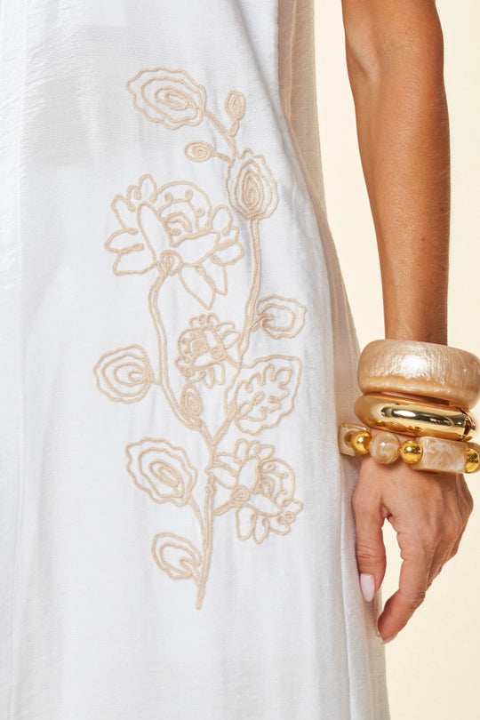 BLUSA SM LONGA CREPONADO VISCOFLOW BRANCO