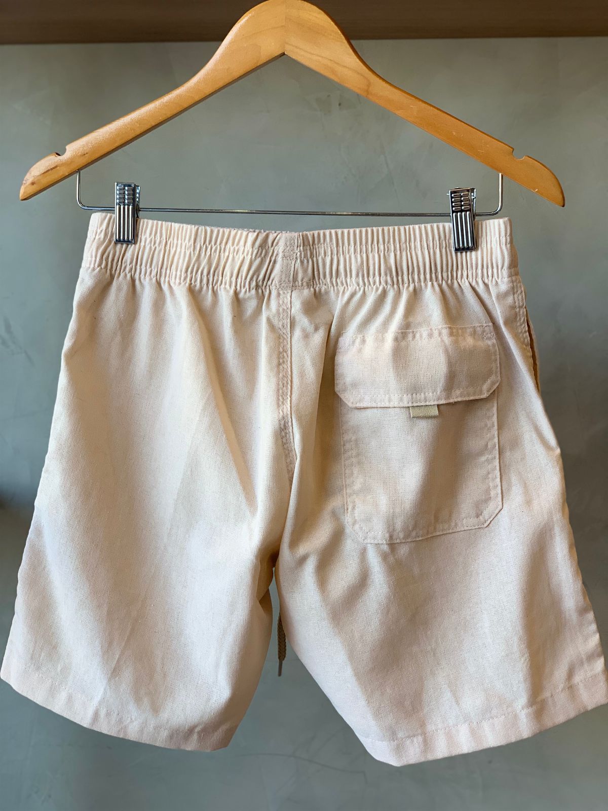 SHORT LINHO MASC LISO ROSA CLARO