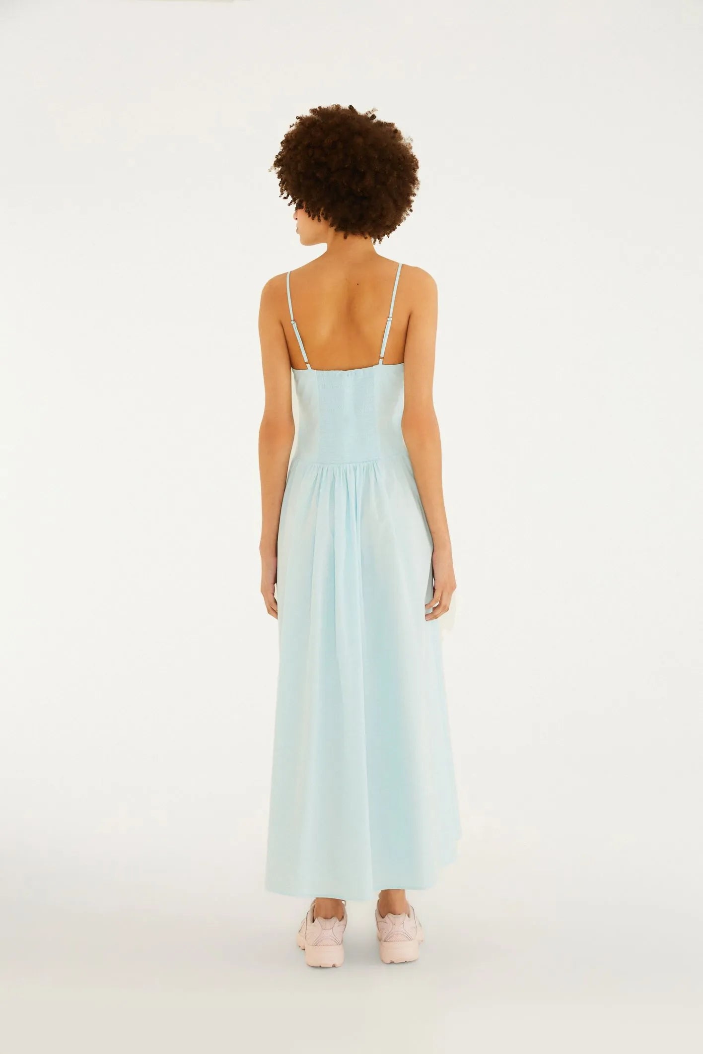 VESTIDO ALCINHAS DECOTE FARM BRANCO