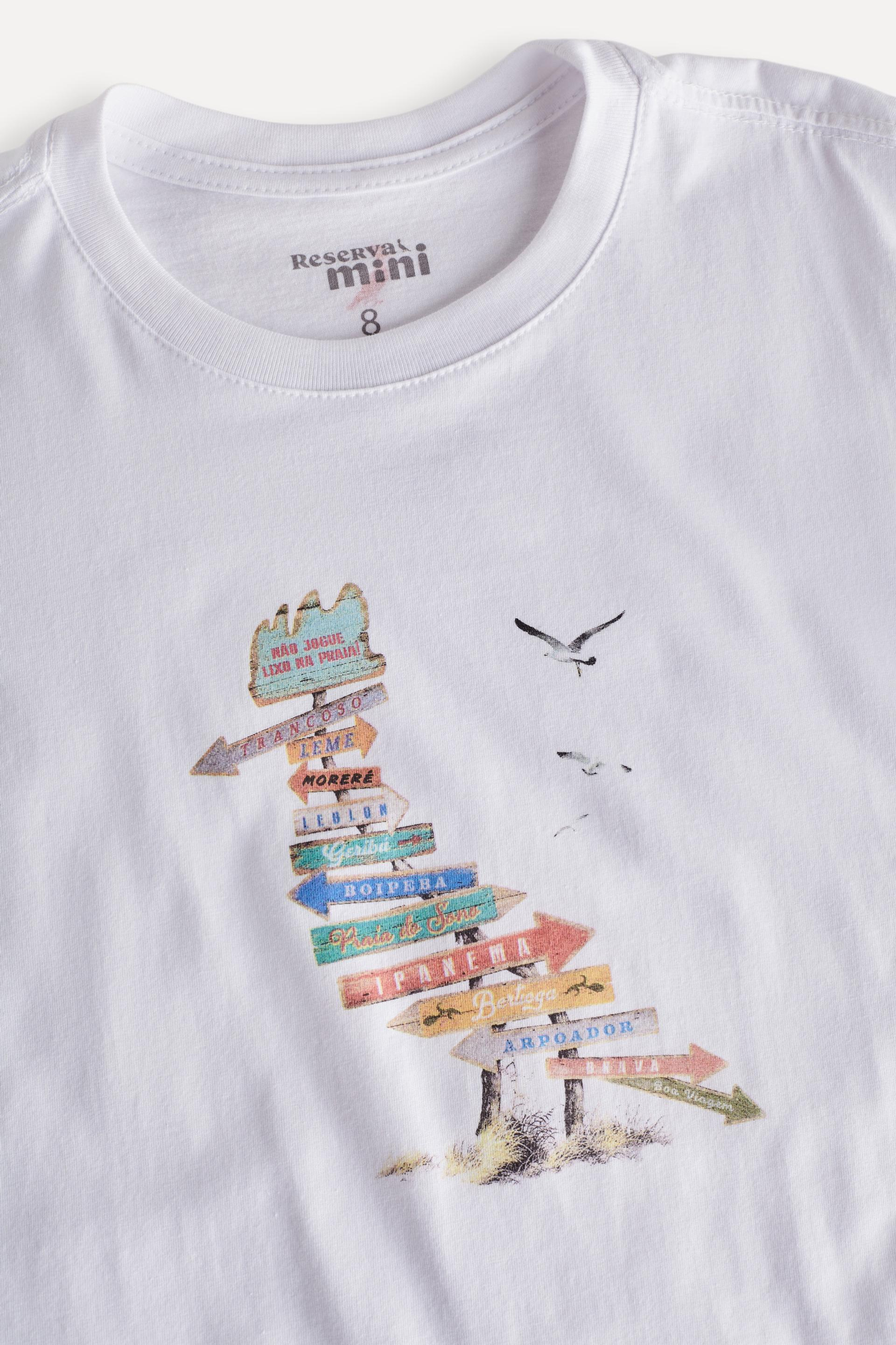 CAMISETA RSV MINI EST PICA PAU CAMINHOS BRANCO