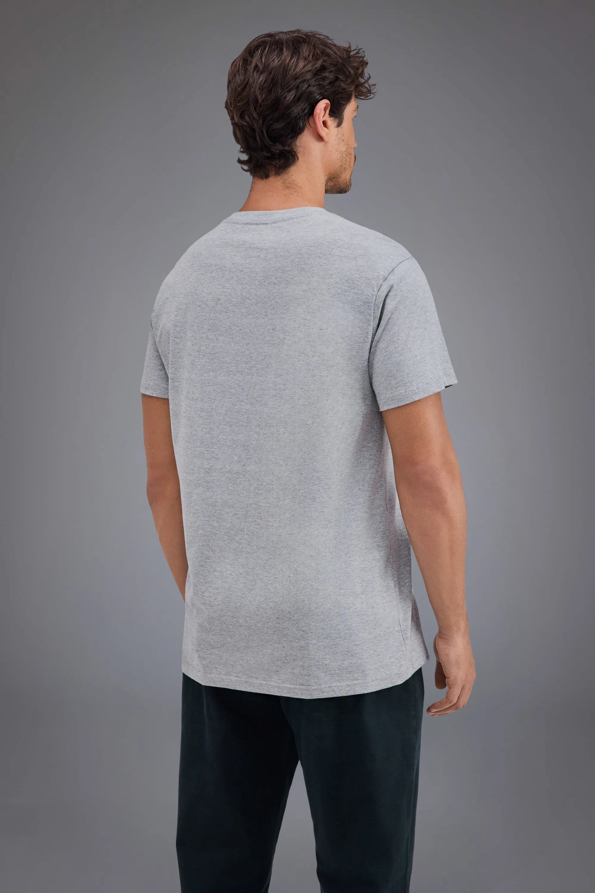 CAMISETA RESERVA MAS PARIS CINZA MESCLA